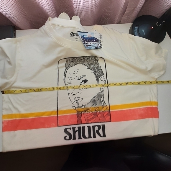 Marvel Black Panther Shuri Sun Short Sleeves  2XL - Picture 6 of 9